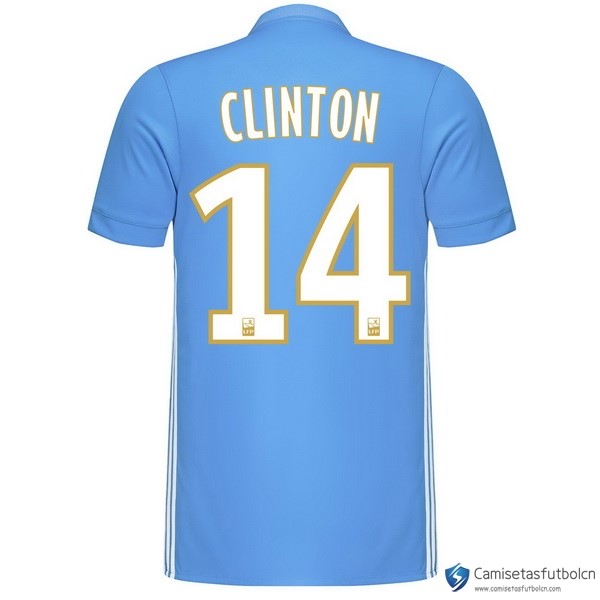 Camiseta Marsella Segunda equipo Clinton 2017-18